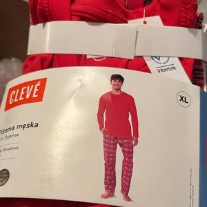 Men's Red Pajama Set
